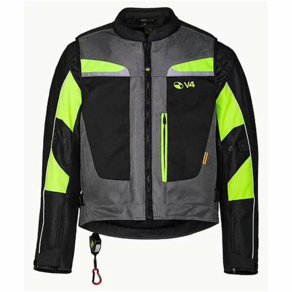 GIACCA MOTOAIRBAG Mab V4.0 Airbag Maniche Removibili Grigio