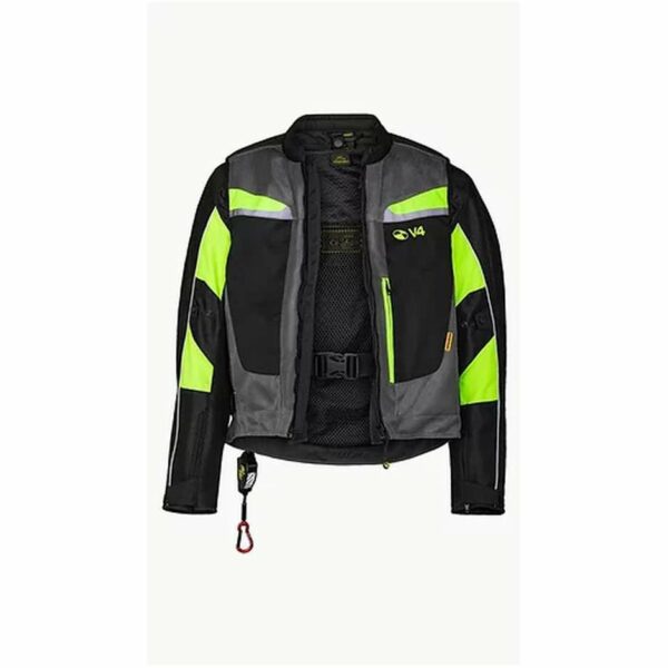 GIACCA MOTOAIRBAG Mab V4.0 Airbag Maniche Removibili Grigio