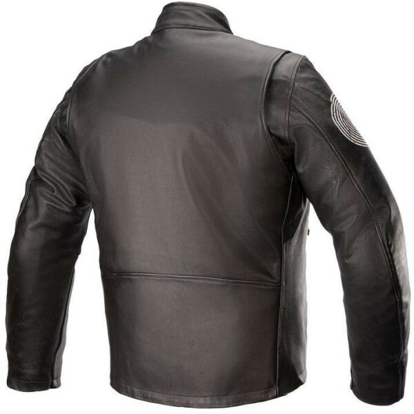Giubbotto Moto in Pelle Alpinestars SIXTY THREE Nero