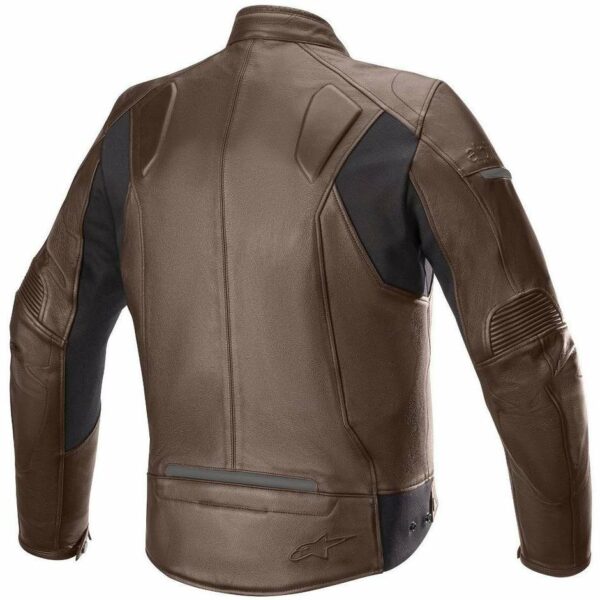 Giubbotto Moto in Pelle Alpinestars SP-55 Marrone