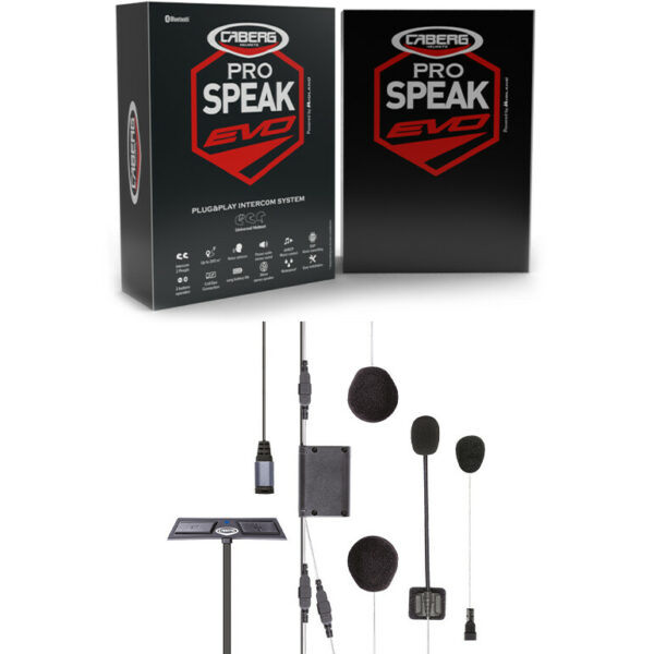 Interfono Moto Bluetooth Caberg (Midland) PRO SPEAK EVO