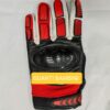 GUANTI MINIMOTO PER BAMBINI ROSSO-GIALLO-NERO