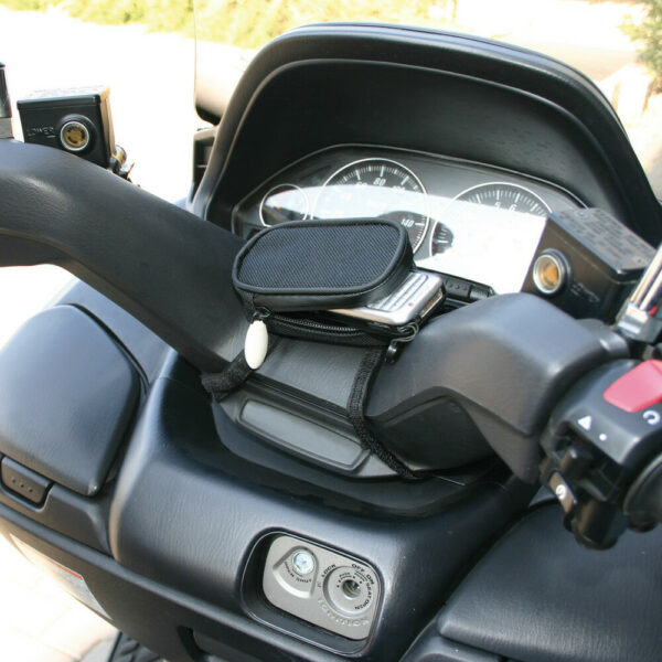 Porta Oggetti Moto Impermeabile Telefoni Telepass,