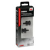Coppia supporti cavalletto - 8x1,25 mm - Nero