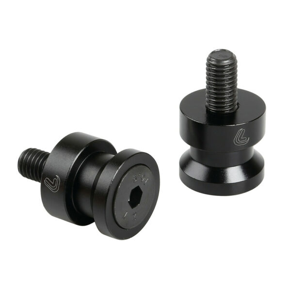 Coppia supporti cavalletto - 8x1,25 mm - Nero