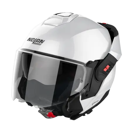 CASCO MOTO MODULARE NOLAN N120-1 SPECIAL N-COM BIANCO 05