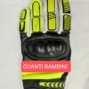 GUANTI MINIMOTO PER BAMBINI ROSSO-GIALLO-NERO