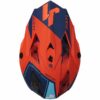 CASCO MOTO CROSS  BAMBINO JUST1 J32 VERTIGO Blu Arancio Fluo