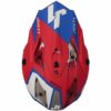 CASCO MOTO CROSS BAMBINO JUST1 J32 VERTIGO Blu Bianco Rosso