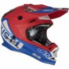 CASCO MOTO CROSS BAMBINO JUST1 J32 VERTIGO Blu Bianco Rosso