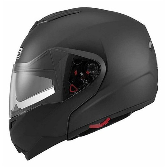 Casco Moto Modulare MDS By AGV Md 200 Mono Nero Opaco