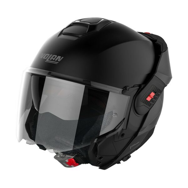CASCO MOTO MODULARE NOLAN N120-1-10 CLASSIC N-COM NERO OPACO