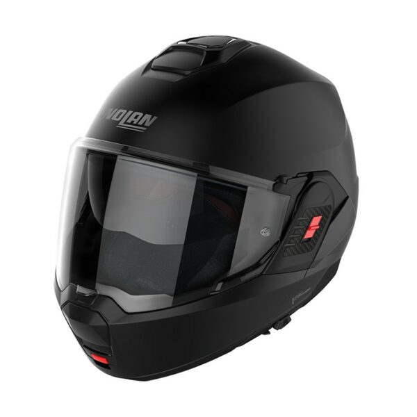 CASCO MOTO MODULARE NOLAN N120-1-10 CLASSIC N-COM NERO OPACO