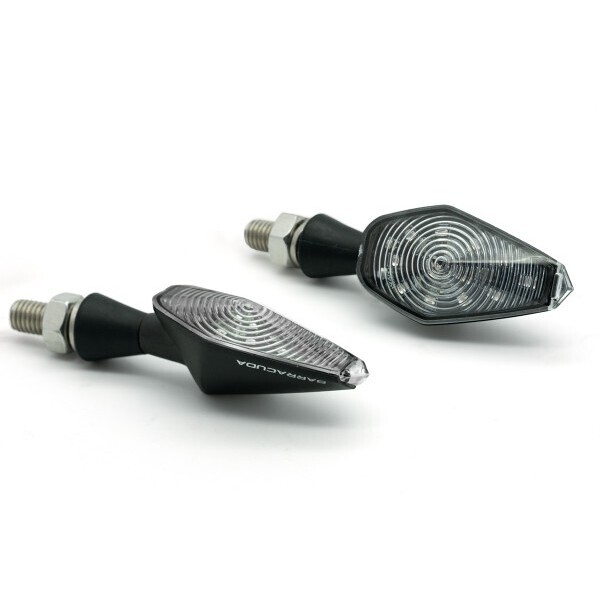 Frecce Moto a Led Barracuda MINI VIPER LED Nere