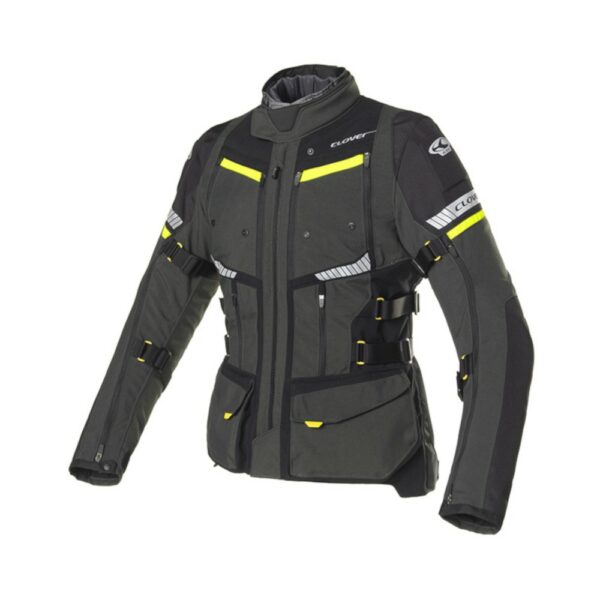 Giacca Moto Clover GTS-4 Lady WP Airbag GRA/G