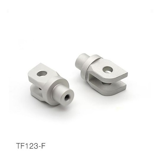Kit Attacchi Anteriori per Pedane Barrcuda Specifici per Moto Triumph