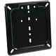 Portatarga Universale Lampa In Acciaio Inox Nero Cornix