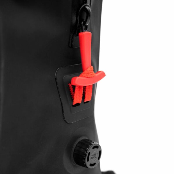 Zaino Moto Nero Argento Impermeabile 30 litri