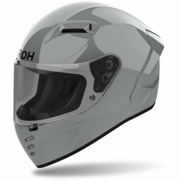 Casco Moto Integrale Airoh CONNOR COLOR Grigio Cemento Lucido