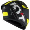 Casco Moto Integrale KYT TT-COURSE ELECTRON Opaco Nero Giallo