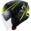 Casco Moto Jet Kyt D-CITY COLORFUL Giallo