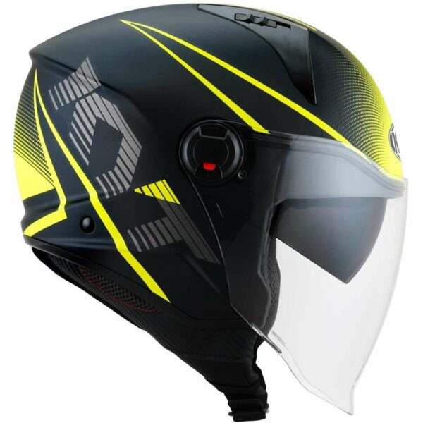 Casco Moto Jet Kyt D-CITY COLORFUL Giallo