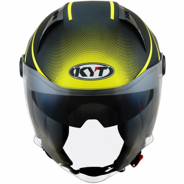 Casco Moto Jet Kyt D-CITY COLORFUL Giallo