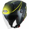 Casco Moto Jet Kyt D-CITY COLORFUL Giallo