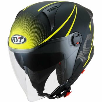Casco Moto Jet Kyt D-CITY COLORFUL Giallo