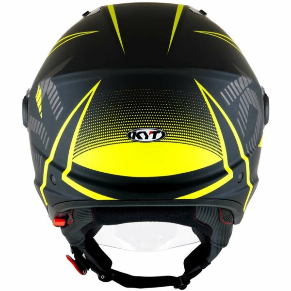 Casco Moto Jet Kyt D-CITY COLORFUL Giallo