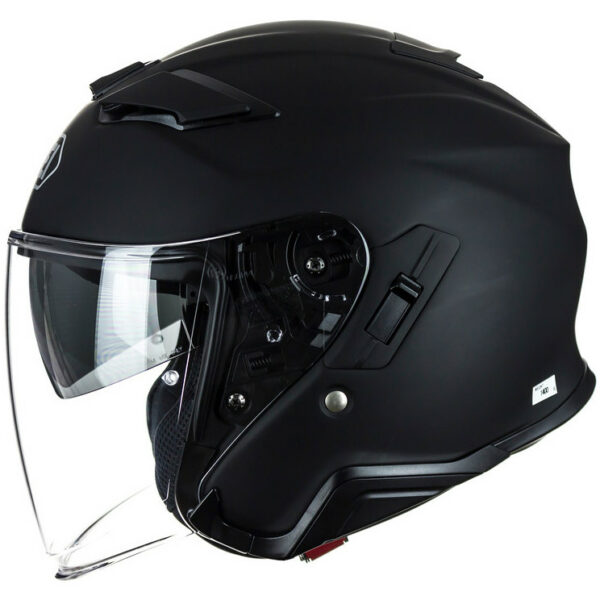 Casco Moto Jet Shoei J-CRUISE 2 Nero Opaco