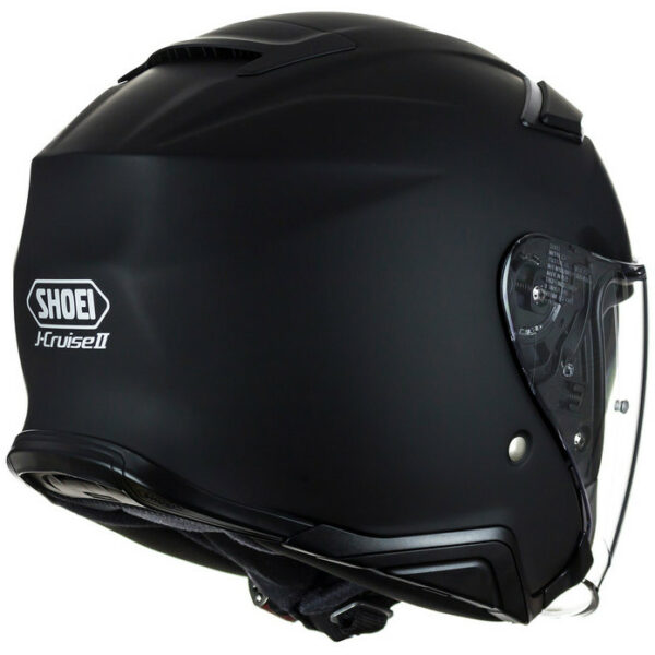 Casco Moto Jet Shoei J-CRUISE 2 Nero Opaco