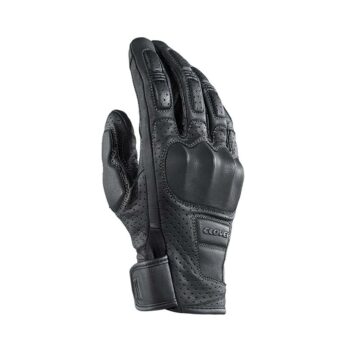 Guanti UOMO Moto Pelle Clover KVS-2 NERO