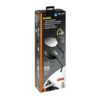 Coppia Specchietti Moto Lampa Modello Borg da 10mm Nero