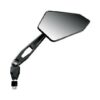Coppia Specchietti Moto Lampa Modello Jax da 10mm Nero