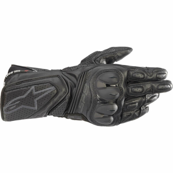 Guanti Moto in Pelle Alpinestars SP-8 V3 GLOVES Nero Nero