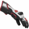 Guanti Moto Sportivi Pelle Spidi STR-6 Nero Bianco Rosso