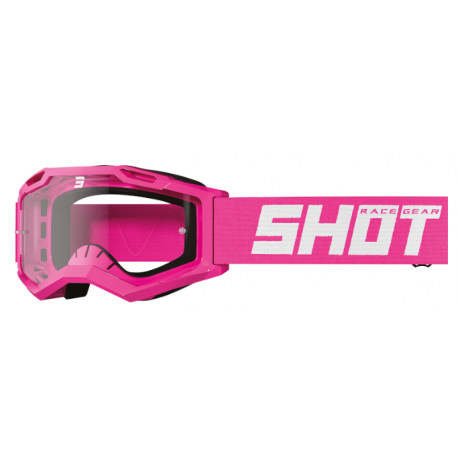Occhiali Moto Cross Enduro Shot Bambino Rocket Rosà