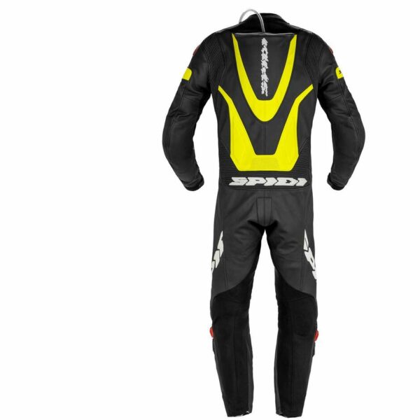 Tuta Moto Interna Spidi LASER PRO PERFORATED Nero Giallo Fluo