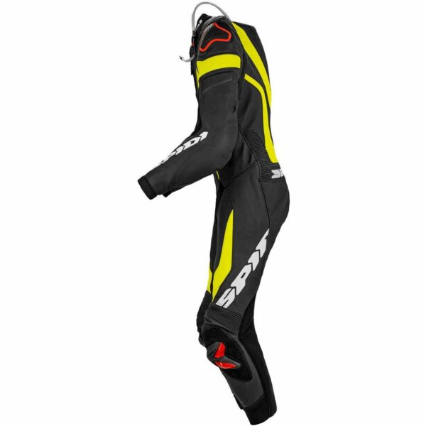 Tuta Moto Interna Spidi LASER PRO PERFORATED Nero Giallo Fluo