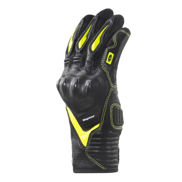 Guanti Moto Sportivo Clover Raptor-3 Nero Giallo