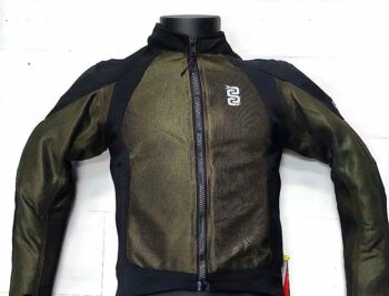 GIUBBINO MOTO ESTIVO OJ ESSENTIAL NERO/VERDE