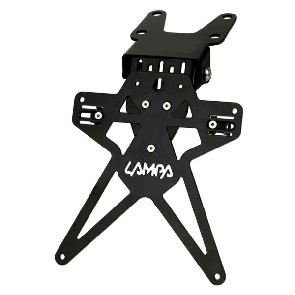 Portatarga Moto Universale Regolabile Aero-X Evo 1 Lampa