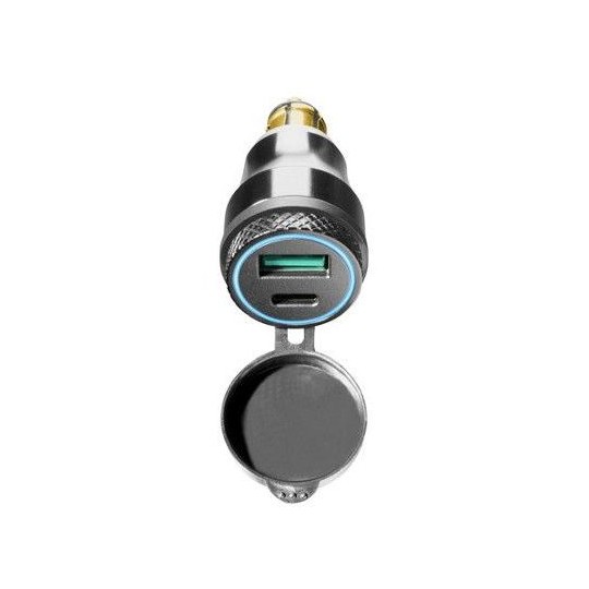 Adattatore DIN Presa USB E Type-C CellularLine ACCDIN2USBTYPEC