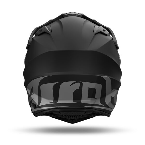 CASCO MOTO ADVENTURE AIROH COMMANDER 2 NERO OPACO