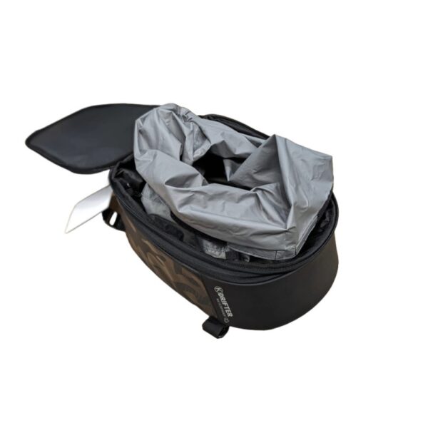 Borsa Moto Da Sella Passeggero Kappa DR02 Espandibile Da 9 A 12 Litri