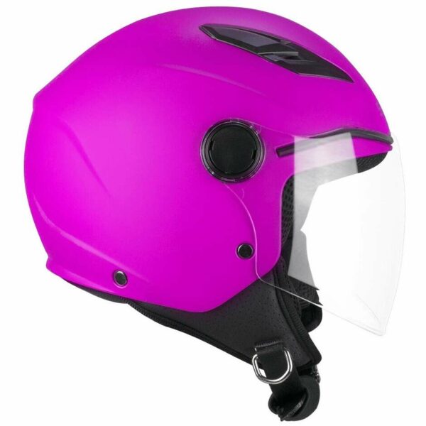 Casco Moto Bambino Jet Ska-P 2MHA POD MONO Fucsia Opaco