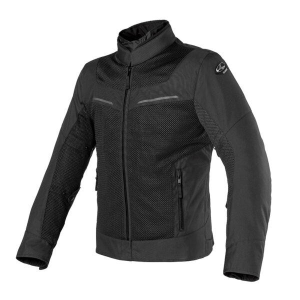 Giacca Moto Uomo Clover Airtek WP Nero