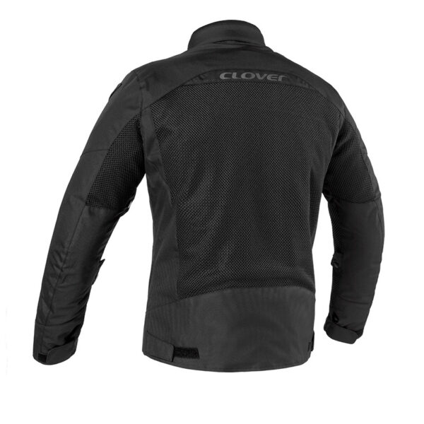 Giacca Moto Uomo Clover Airtek WP Nero