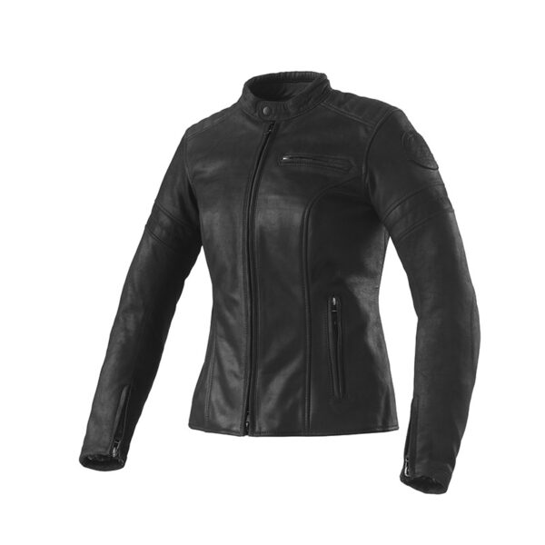 Giacca Moto Donna Pelle Clover Bullet Pro 2 Nero
